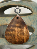 Curly Maple and Sterling Silver Pendant
