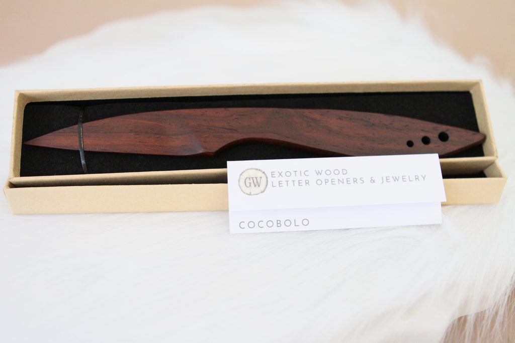 Cocobolo Letter Opener