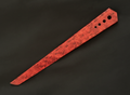 Birdseye Maple Letter Opener, Red