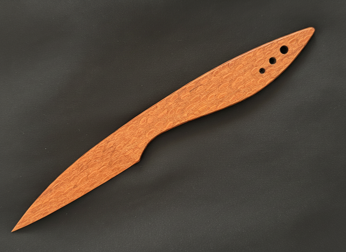 Leopardwood Letter Opener