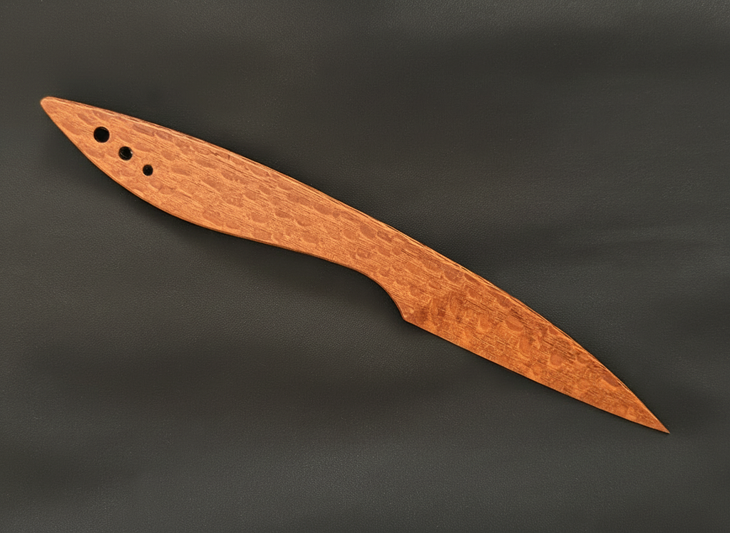 Leopardwood Letter Opener