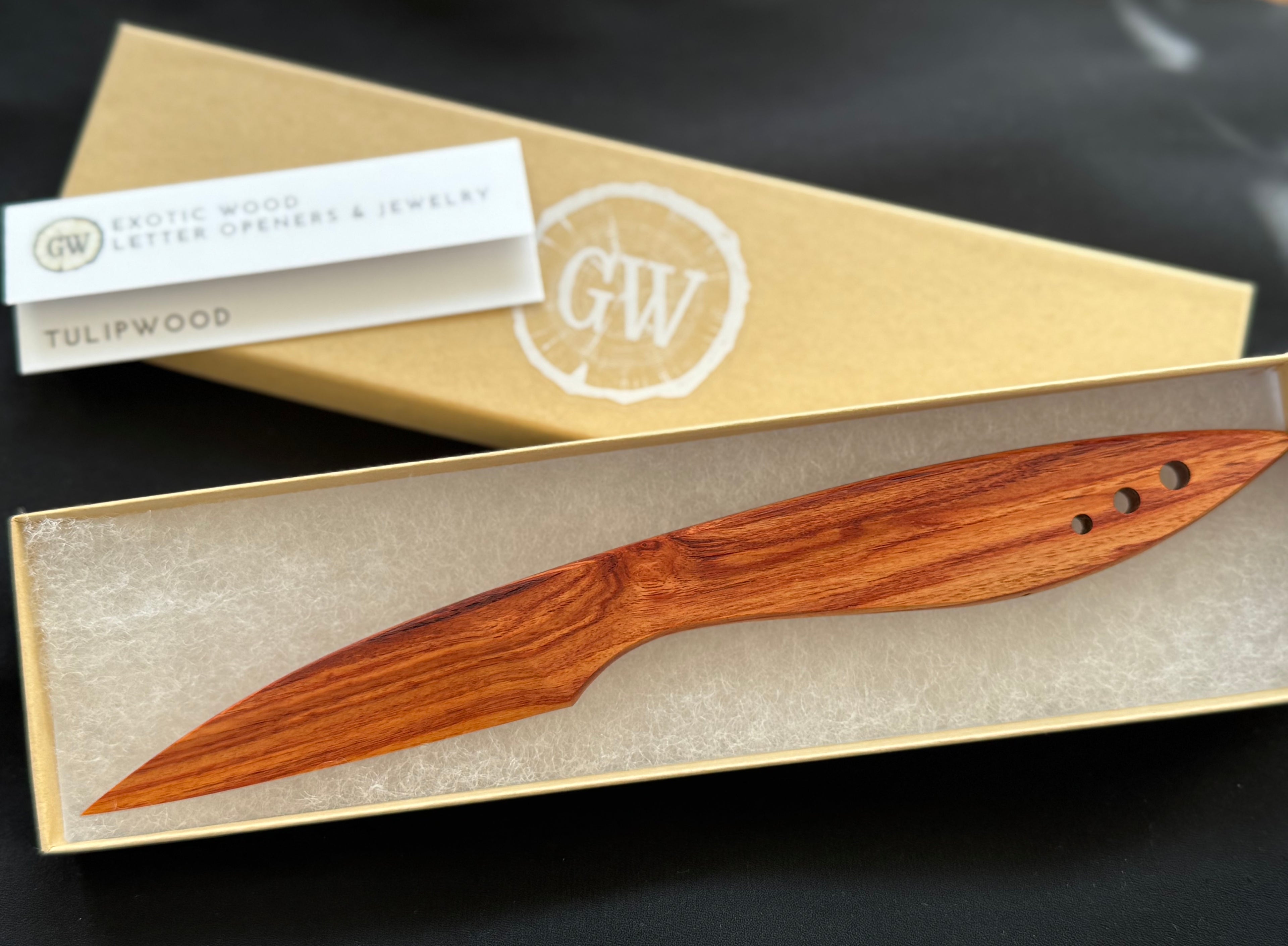 Tulipwood Letter Opener